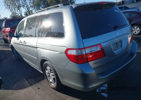 2007 Honda Odyssey Ex z USA, uszkodzony, nr VIN 5FNRL38467B121120